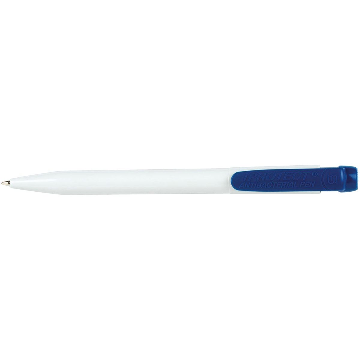 Q-Connect-Q-Connect Ballpoint Pen Iprotect, Antibacteria, 0,7 mm, point moyen, bleu