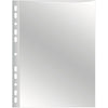 Q-CONNECT -   geperforeerde showtas 11-gaatsperforatie, glashelder, 75 micron, pak van 10 stuks