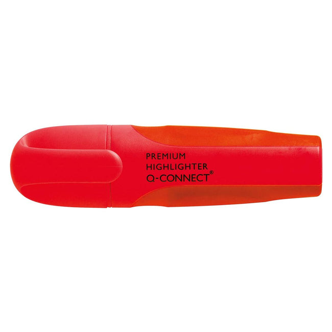 Q-CONNECT - evidenziatore, rosso