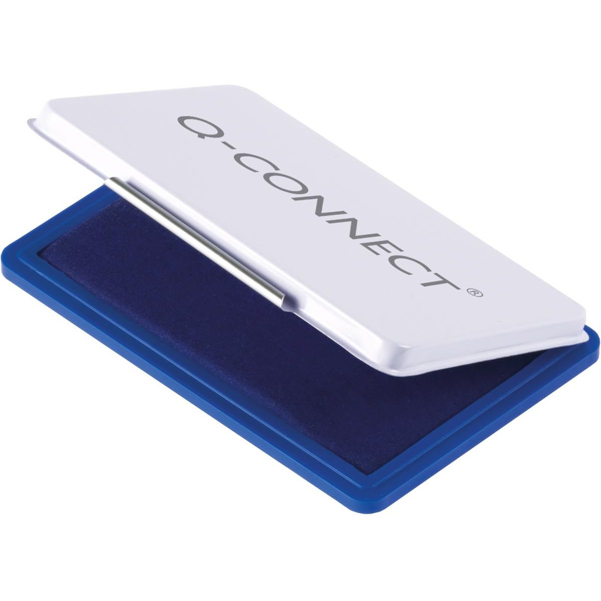 Q-CONNECT -   stempelkussen, ft 90 x 55 mm, blauw