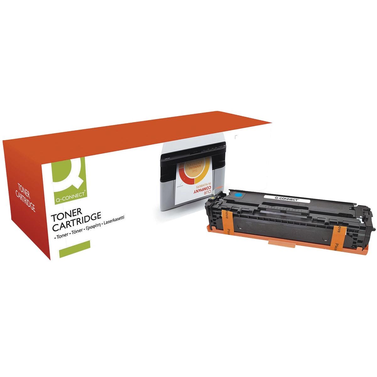 Q-CONNECT -   toner cyaan 1800 pagina's voor OEM: CF211A