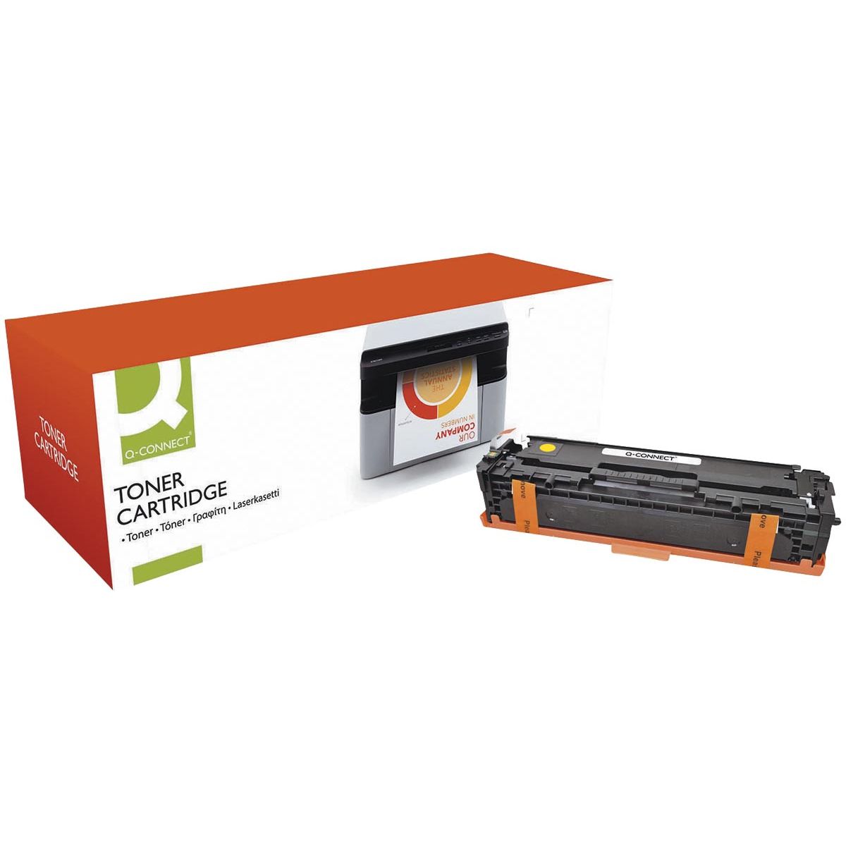 Q-CONNECT -   toner geel 1800 pagina's voor OEM: CF212A