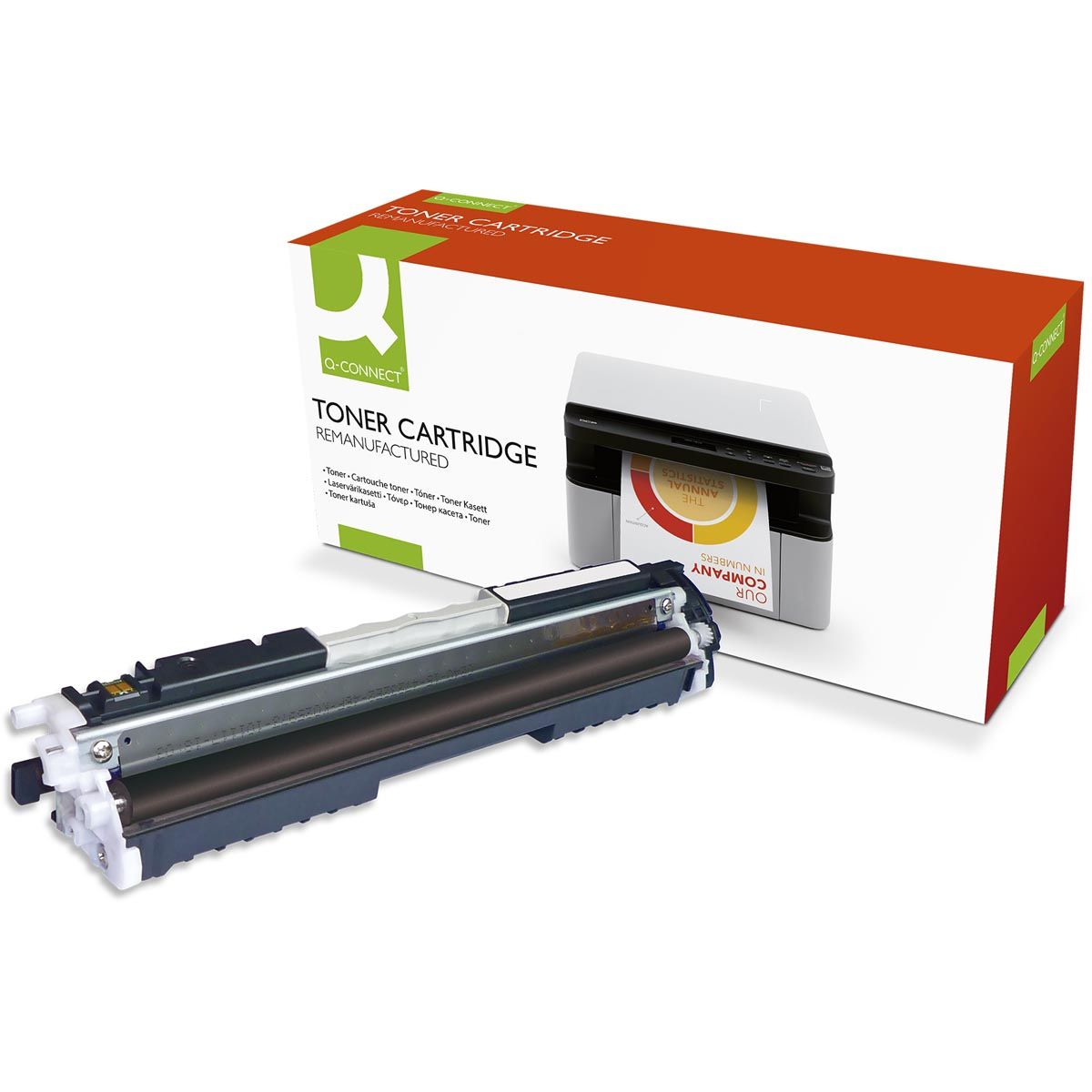 Q-CONNECT -   toner zwart 1600 pagina's voor OEM: CF230A