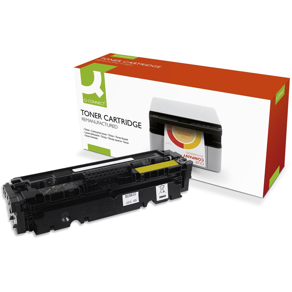 Q-CONNECT - toner giallo 2300 pagine per OEM CF412A