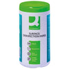Q-CONNECT - lingettes nettoyantes pour surfaces désinfectantes pack de 100 lingettes