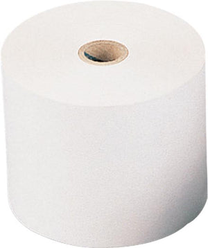 Q-CONNECT -   thermorol, papier van 46 g, ft 80 mm, diameter +/- 80 mm, asgat 12 mm, lengte 80 m, 5 stuks