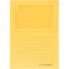 Q-CONNECT - L-folder with window, 120 g/m², A4, pack of 100, orange