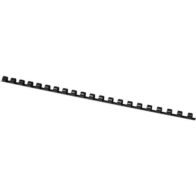 Q-CONNECT - dorso per rilegatura 8 mm 21 anelli 100 pezzi nero