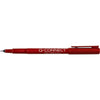 Q-CONNECT -   fineliner, 0,4 mm, rood