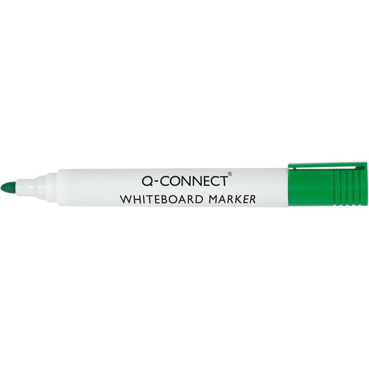 Q-CONNECT -  whiteboardmarker, 2-3 mm, ronde punt, groen