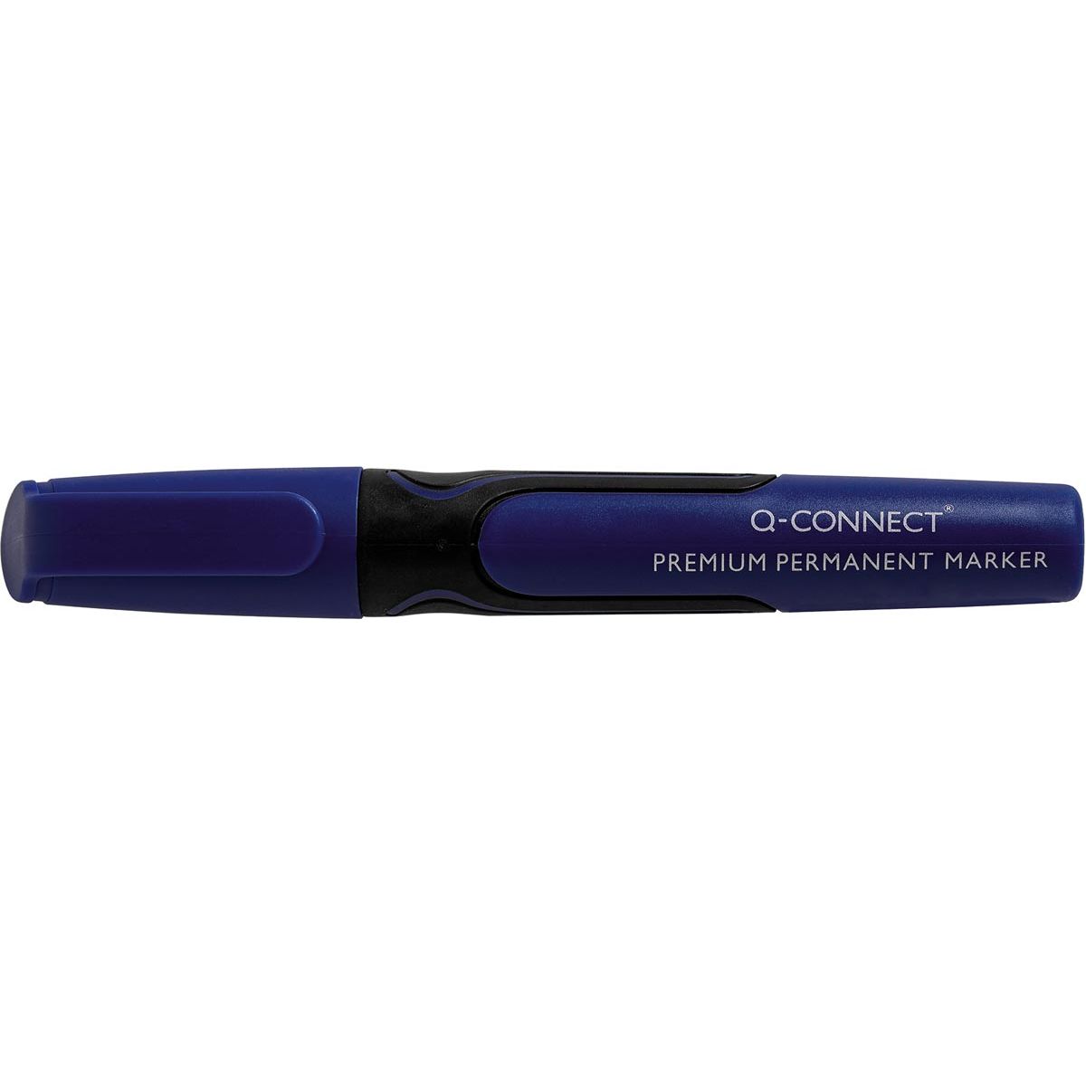 Q-Connect-Q-Connect Premium Permanent Marker, 3 mm, point rond, bleu