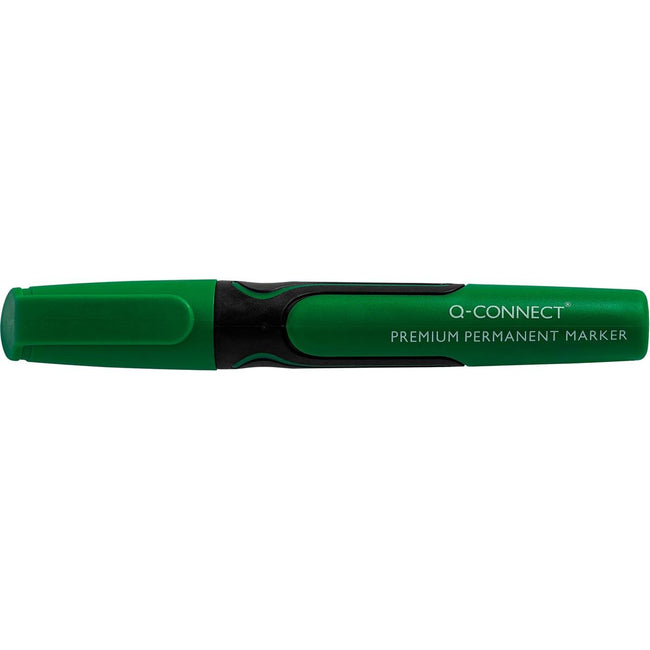 Q-CONNECT - Q-CONNECT premium permanent marker, 3 mm, ronde punt, groen