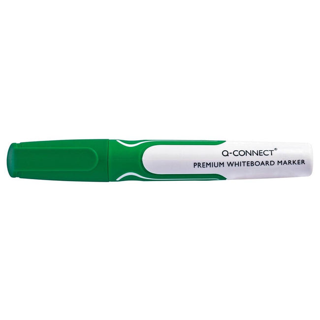 Q-CONNECT - whiteboard marker, 3 mm, round tip, green
