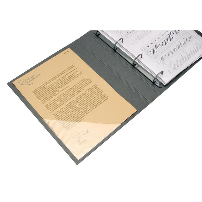 Q-CONNECT - corner pocket, self-adhesive, ft 15 x 15 cm, pack of 100 pieces