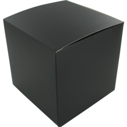 Klika - Confezione regalo nera 12x12x12 cm 25 pezzi