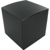 Timmers -  Kadobox zwart 12x12x12cm 25 stuks
