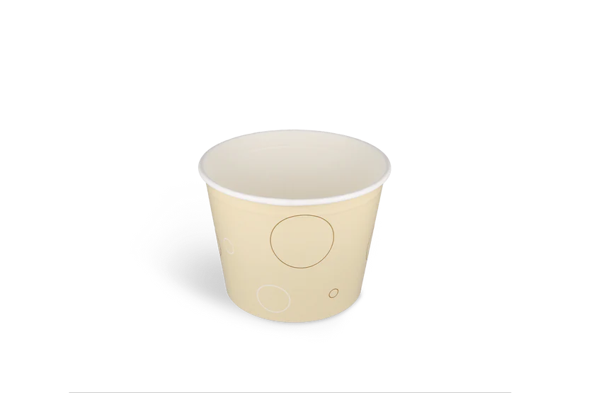 Kartonnen bucket rond 22150ml Bubble 50 stuks