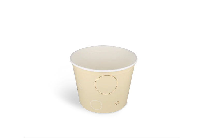 Kartonnen bucket rond 22150ml Bubble 50 stuks