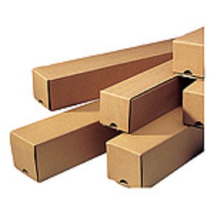 Timmers - Cardboard shipping tube square 610x105x105mm brown per piece