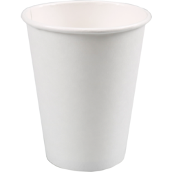 Rolle Kaffeetassenkarton 400cc WEISS 50 Stück