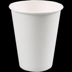 Klika -  rol Koffiebeker karton 400cc WIT 50 stuk | 20 stuks