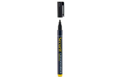 SECURIT - Kreidemarker SMA-100 rund 1-2mm schwarz