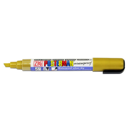Posterman - Rotulador de tiza PMA-50 punta cincel 2-6mm dorado