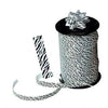 Krullint dieren: zebra print 10mm x 250 meter