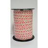 Cinta rizadora - corazones malo 10mm x 250 metros blanco/rojo