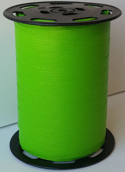 Kräuselband in Papieroptik, 10 mm x 250 m, Farbe 108 Pomme