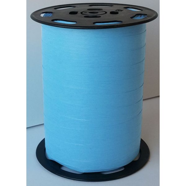 Nastro arricciacapelli aspetto carta 10mm x 250 metri colore 208 Ciel