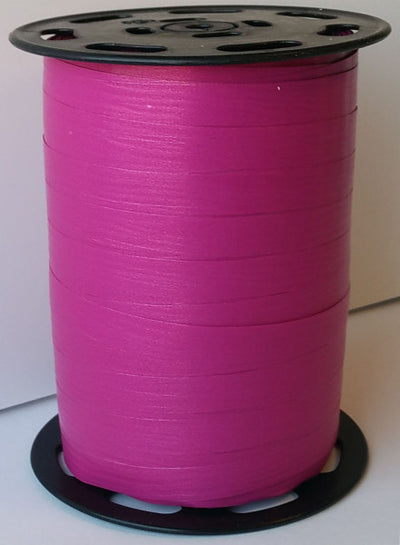 Kräuselband in Papieroptik, 10 mm x 250 m, Farbe 95 Fuchsia