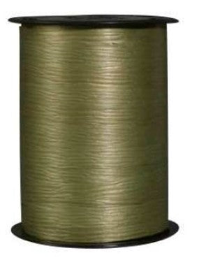 Kräuselband in Papieroptik, 10 mm x 250 m, Farbe 976 Khaki