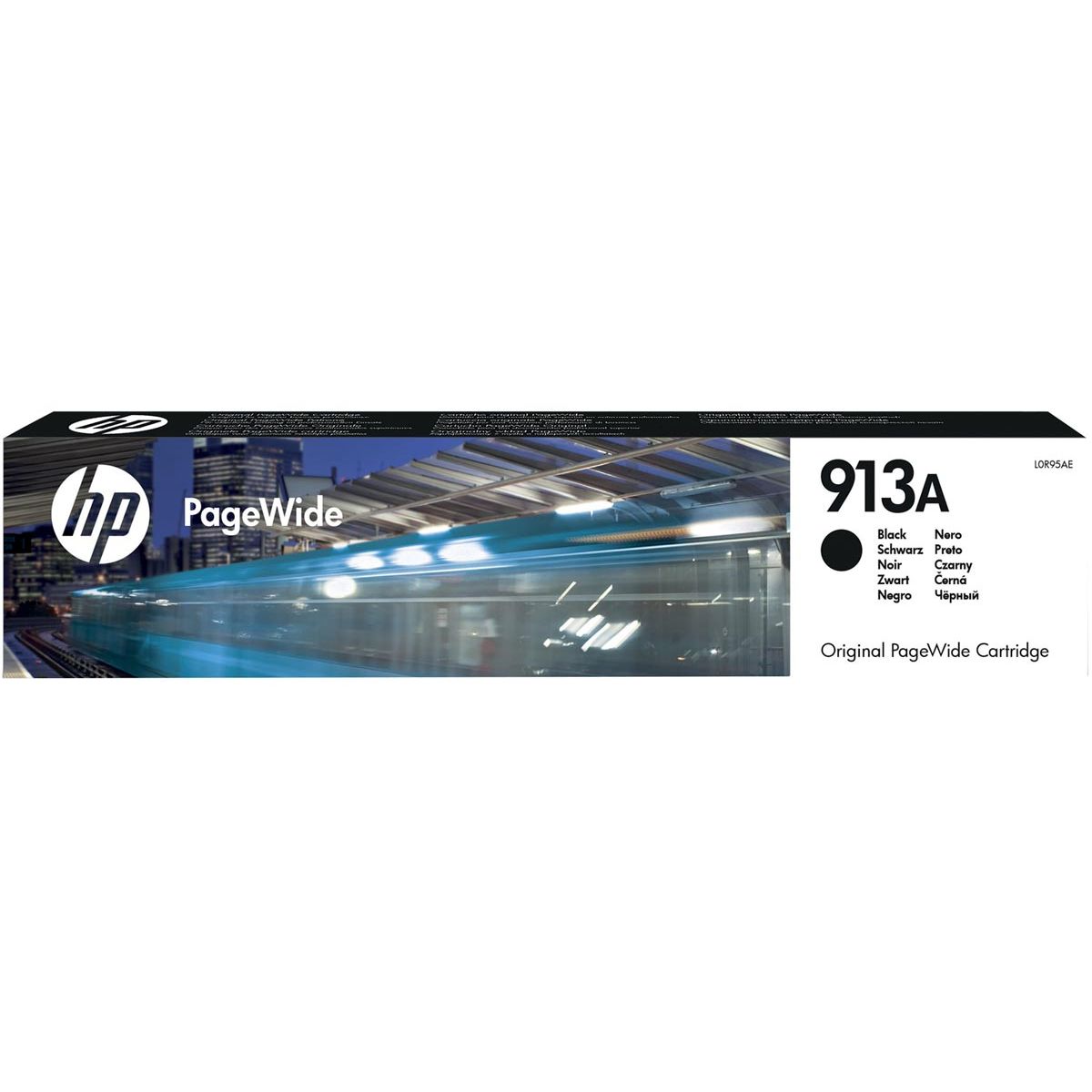 HP -  913A originele zwarte Wide cartridge