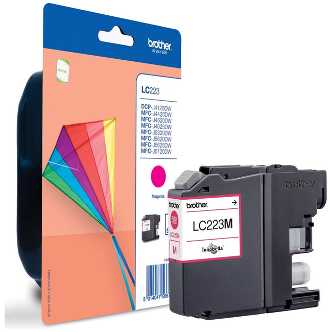 Brother - inktcartridge, 600 pagina's, OEM LC-223M, magenta