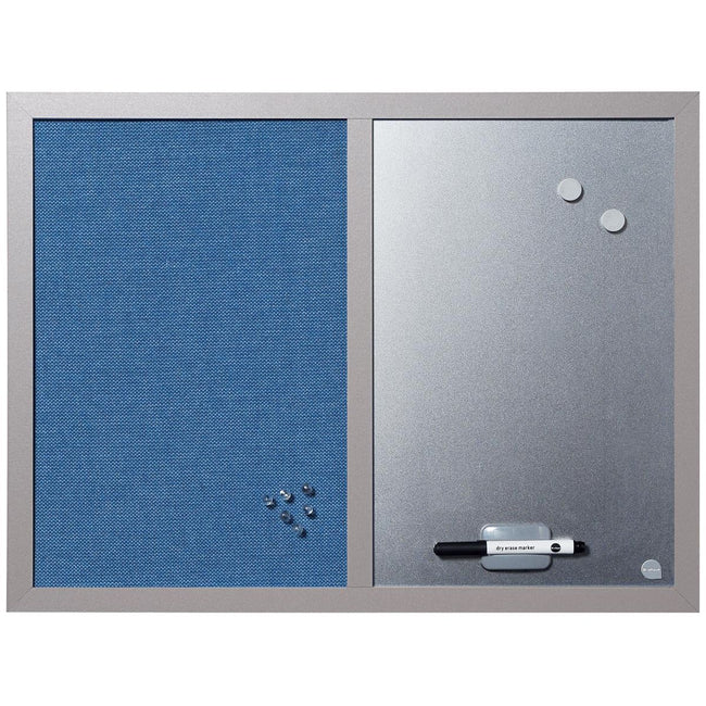 Bi-Office - Pannello combinato Bisilque blu