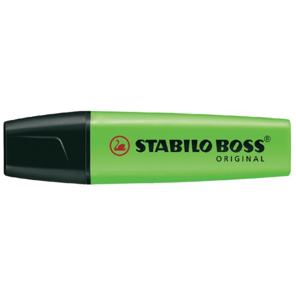 STABILO -  BOSS ORIGINAL, markeerstift, groen, per stuk
