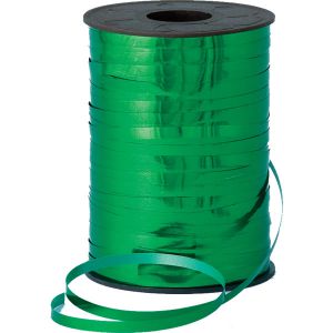 Metallic/Miroir curling ribbon 10mm x 250 yards 07 emeraude