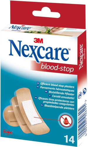 3M - Blutstillendes Pflaster Blood-Stop, Packung à 14 Stück