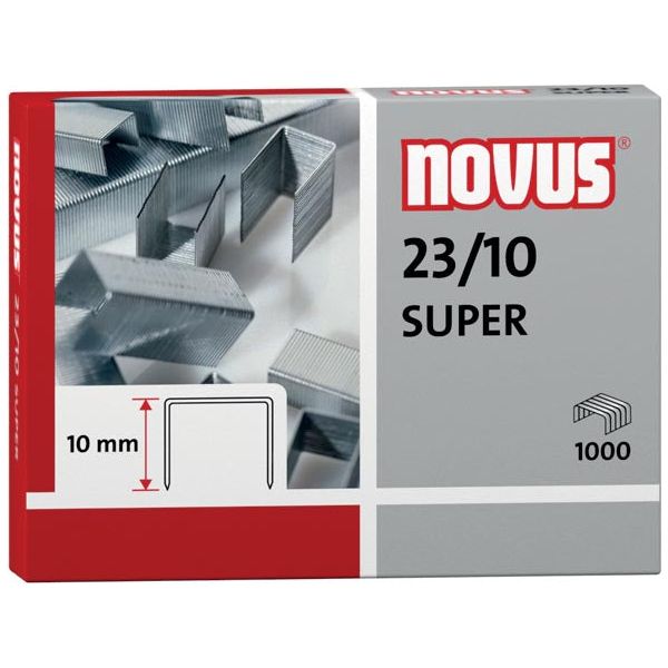 Novus - Staples 23/10, Box mit 1000 Heftklammern