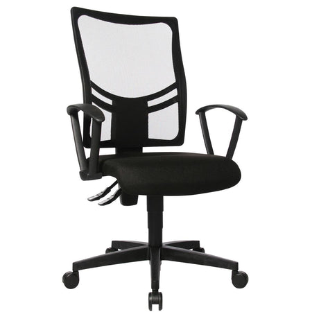 Topstar - Sedia da ufficio Top Net Point 10, nera