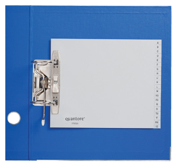 Quantore - Alfabeto Ordner 2 fori 18x23 PP grigio