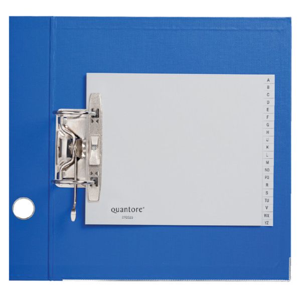 Quantore - Alfabeto Ordner 2 fori 18x23 PP grigio