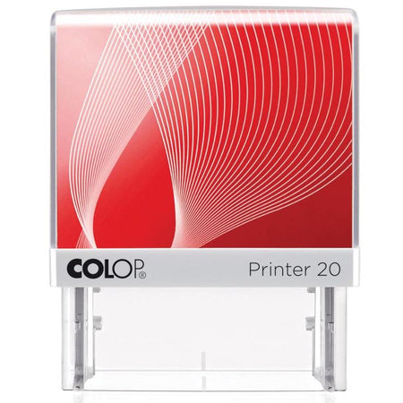 Colop -  stempel met voucher Printer 20, max. 4 regels, ft 38 x 14 mm