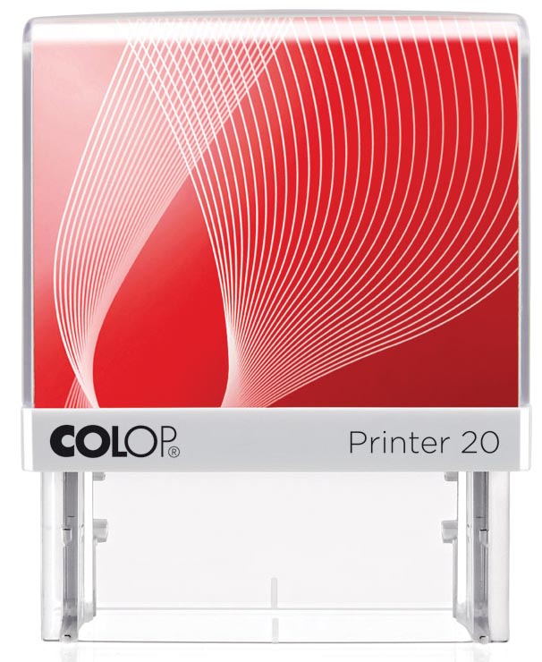 Colop -  stempel met voucher Printer 20, max. 4 regels, ft 38 x 14 mm