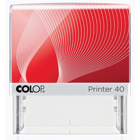 Colop -  stempel met voucher Printer 40, max. 6 regels, ft 59 x 23 mm