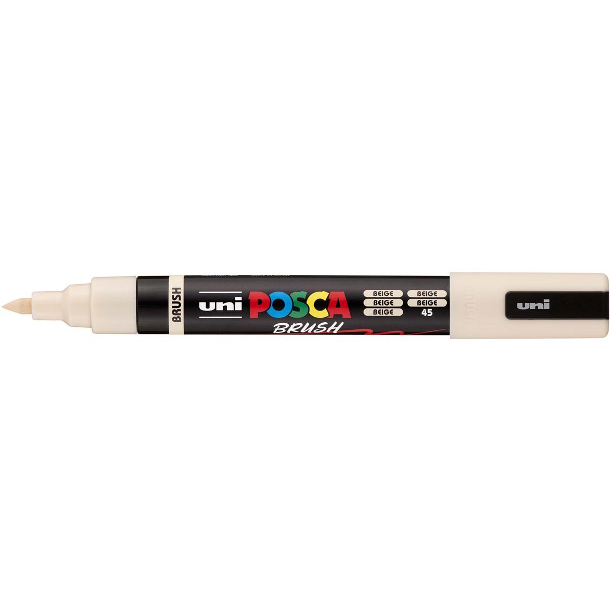 Posca -  Uni paintmarker PC-5BR, 1 4 mm, penseel punt, beige
