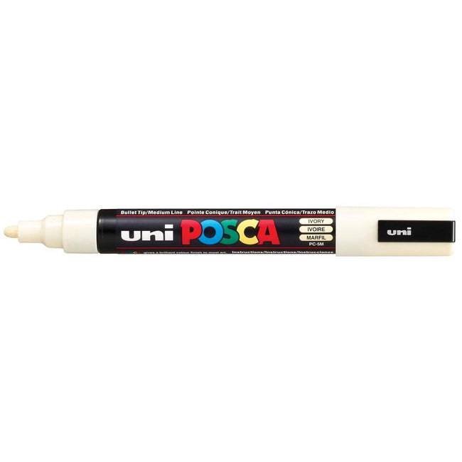 Posca -  Uni  paintmarker PC-5M, 1,8 2,5 mm, ivoor