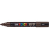 Posca -  Uni paintmarker PC-5M, 1,8 2,5 mm, ronde punt, donkerbruin