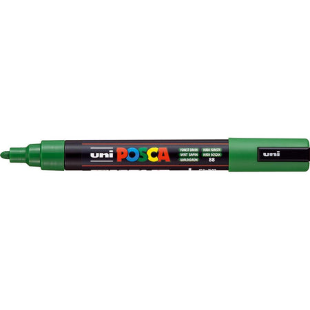 Posca -  Uni paintmarker PC-5M, 1,8 2,5 mm, ronde punt, dennengroen